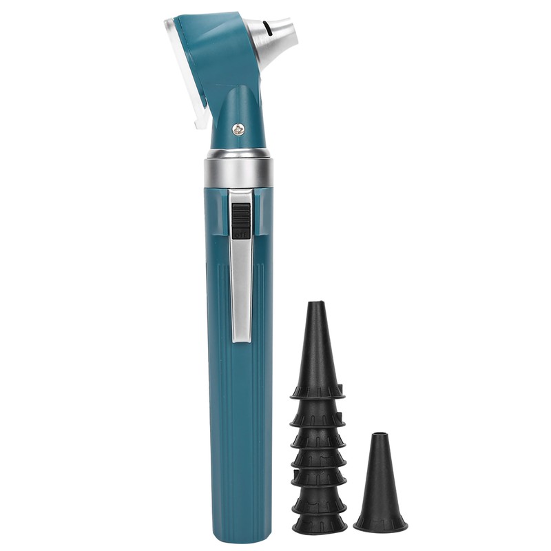Professional Diagnostic Kit Ear Care Examination Otoscope Eardrum Endoscope SpeculumGreen