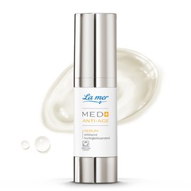 La mer MED+ Anti-Age Serum - Anti-Ageing Serum for Sensitive Skin - Refining and Moisturising - Ensures an Even Skin Tone - Revitalises Tired Facial Features - 30 ml