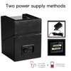 Automatic Single Watch Winder with Quiet Japanese Motor,AC Adapter or