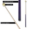 Junior IPJRC Cue 44in with Attached Ball - Purple
