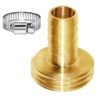 Joywayus Garden Hose Pipe Connector,5/8" Barb x 3/4" Male GHT