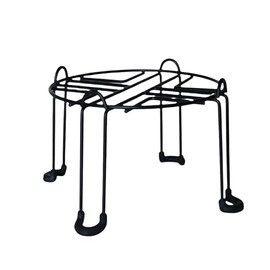 PHOENIX GRAVITY Stainless Steel Black Stand for Gravity water filter Systems upto 8 Litre Size (22cm Diameter)