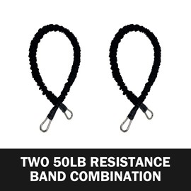 100lb Resistance Band, Two 50lb Resistance Band Combination, high Resistance Hip Thrust Resistance Band, Training Hip Accessories, Training Band Resistance Band（2 Count） (100)
