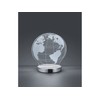 Reality Leuchten Globe A R52481106 LED Table Lamp, Acrylic, 7