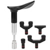Deep Tissue Massage Tool 4 Heads Stainless Steel Portable Manual