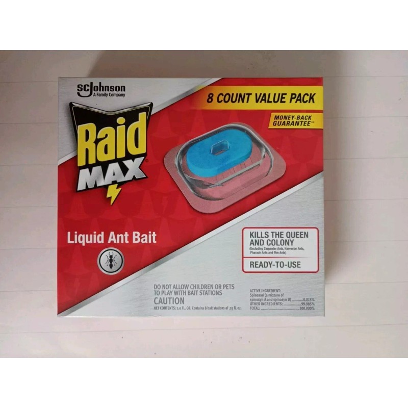 Raid SCJohnson Raid Max Liquid Ant Bait Trap Stations, Outdoor