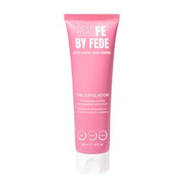 FIT.FE BY FEDE The Exfoliator Facial Cleanser - Exfoliating Face Wash for Women - Facial Scrub Exfoliator - Vegan Skin Care Products - 3.4 oz