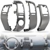 4 PCS A/C Dash Air Vent Trim Panel Compatible with