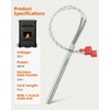 Urnqowuy 2 Pcs SRV7000-660 Igniter with Bracket Fit for PelPro