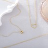 VIROMY Gold Initial Necklaces for Women Trendy,14K Gold Plated Tiny