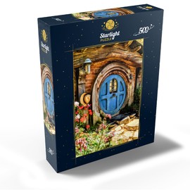Hobbit House in Hobbiton, New Zealand - Premium 500 Piece Jigsaw Puzzle for Adults