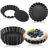 15PCS Egg Tart Molds 3" Mini Tart Pans with Removable