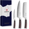 KEEMAKE Kitchen Knife Sets, 3 Pieces Professional Chef Knife Set