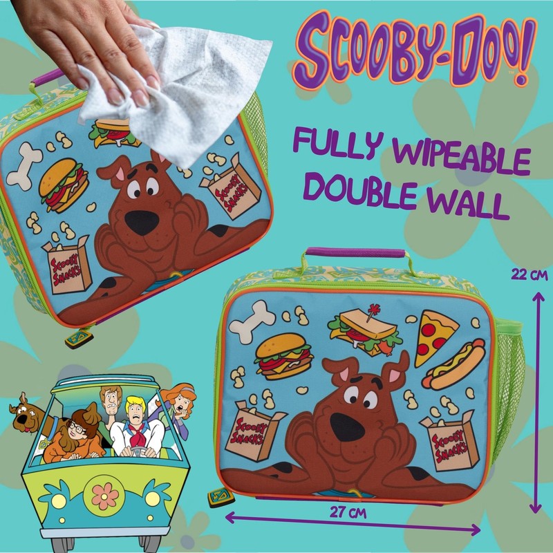 Scooby-Doo! Kids Lunch Bag, Scooby Lunch Box School Travel Insulated