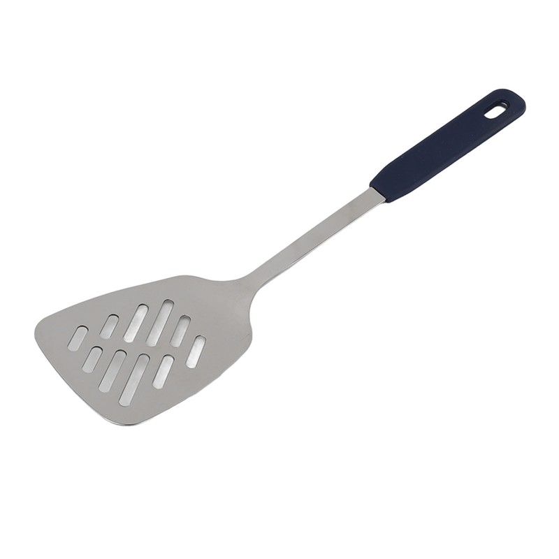 Cooking Spoon Rustproof Smoothly 304 Stainless Steel Spatula Skid Resistant