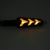 4Pcs Motorcycle LED Turn Signals Daytime Running Lights Blinker Front