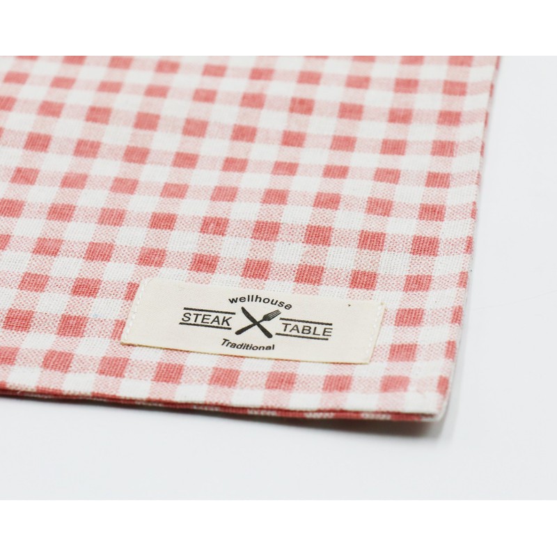 wellhouse Cotton Linen Placemat, Large, 23.6 x 15.7 inches (60