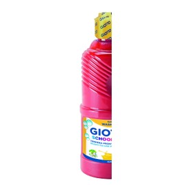 GIOTTO SCHOOL PAINT 250ML SCARLET RED