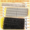 Focipeysa Lash Clusters with Spikes Kit Wispy Eyelash Extensions Kit
