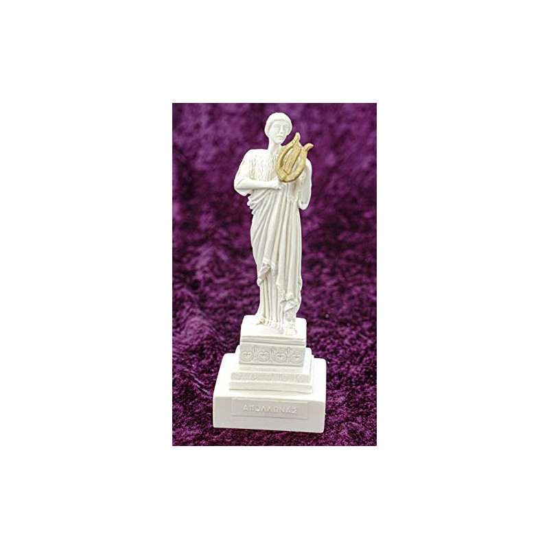 Kremers Schatzkiste Alabaster Figure Apollo cm Sculpture White Greece Apollo
