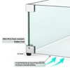 Skyflame 36" X 16" Rectangular Fire Pit Glass Wind Guard