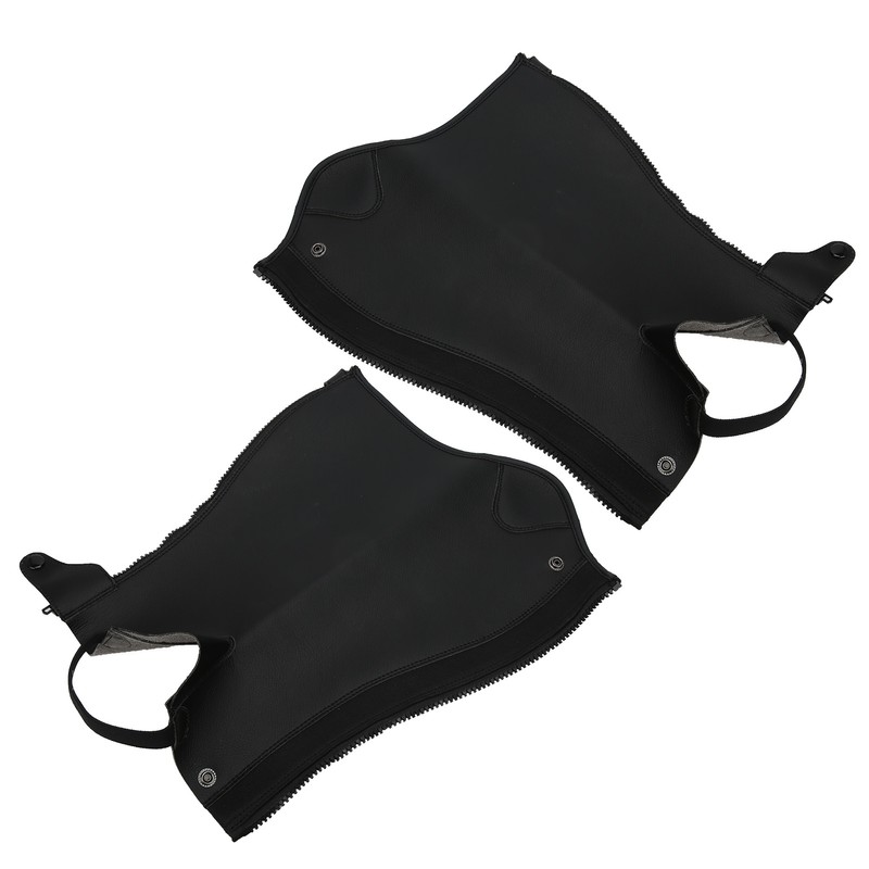 Super Fiber PU Leather Half Chap Horse Riding Body Protector