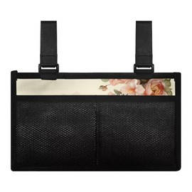 YUVAMAGIMO Hummingbird Wheelchair Side Pouch Side Hanging Portable Wheelchair Armrest Organizer Popular Power Wheelchair Side Pouch for Power Wheelchairs Mobility Scooters Walkers