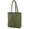 modamoda de - T253 - Italian Leather Tote Bag with