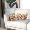 Sweetshow Fall Floral Lumbar Pillow Covers 12x20 Set of 2