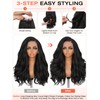 Lady Miranda Yaki Curly Layered 13 * 6 Lace Front