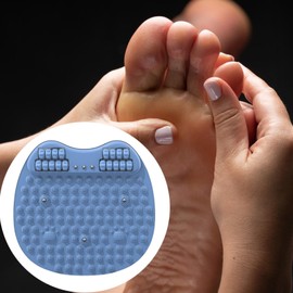 Harilla Fußmassage Roller Mat Office Ständige Schreibtischmatte mit Rollen Design Nicht -Slip tragbarer Stand Up Pad Fußpolster für Outdoor -Spiel