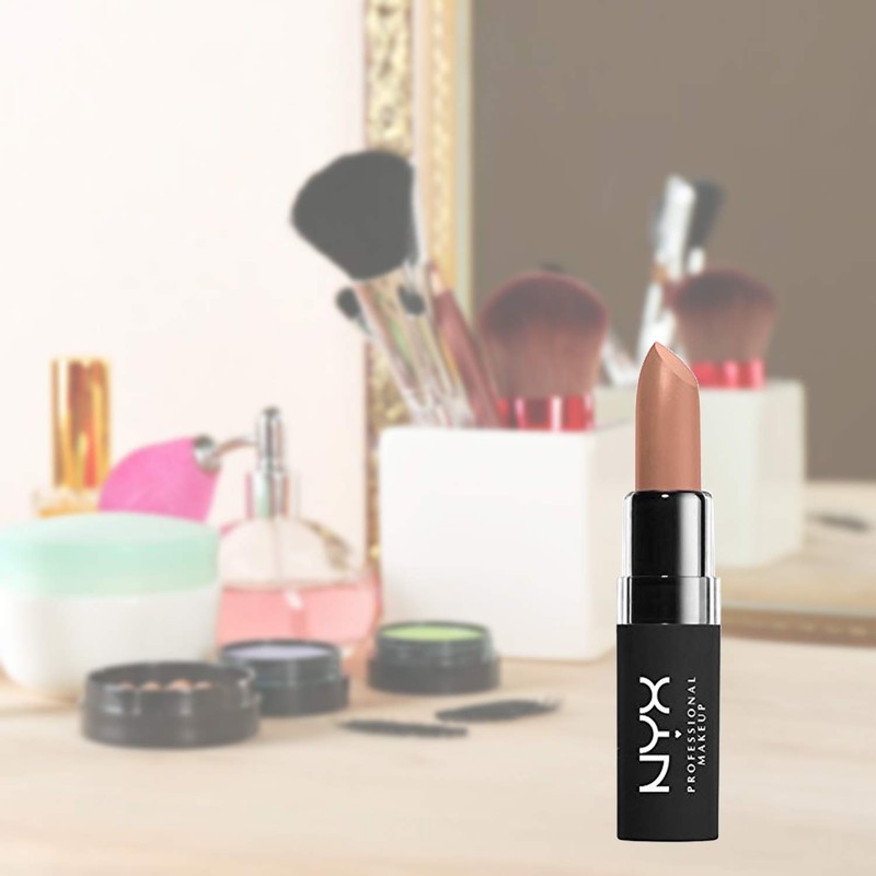 NYX Professional Makeup Velvet Matte Lipstick, Violet Voltage, 0.14 Ounce