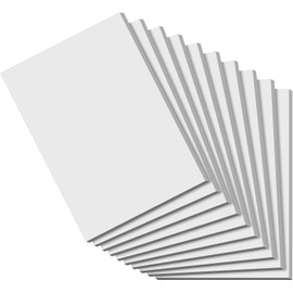 10 Pieces Notepad A6 Notepads Small Writing Pad A6 White Notepads Small Writing Pads White Paper 50 Sheets Per Blank Mini Notepad Scratch Paper for Office School Home