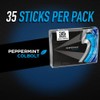5 GUM Peppermint Cobalt Sugar Free Gum, 35-Stick Pack, 6