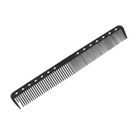 Vaguelly 12pcs Carbon Fiber Combs for Hair Cutting and Shearing Durable and Lightweight Haircut Accessories for Men and Women for Wet Dry Hair Black