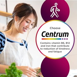 Centrum Women Multivitamin Tablets, Vitamins with Iron, 60 Tablets
