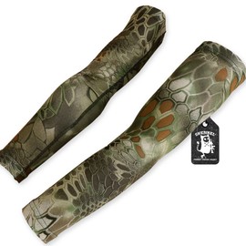 Alpha Label Cool Stretch Arm Cover, Arm Sleep, Camouflage, M (Mandrake), Sunburn, UV Protection, Cooling Sensation, Outdoor Sports, Motorcycle, Cycling, Golf, Climbing, Fishing, Airsoft Game,