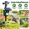 Solar Motion Activated Animal Repellent Sprinkler with Water Jet Spray