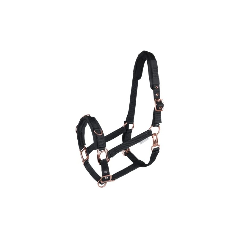 WALDHAUSEN Lunging Halter Rosé, VB, Black