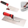 2 Pack Stainless Steel Masonry Trowel Stainless Steel Smoothing Trowel