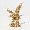Hosoncovy Small Eagle Figurine Ornament Resin Eagle Sculpture Eagle Statue
