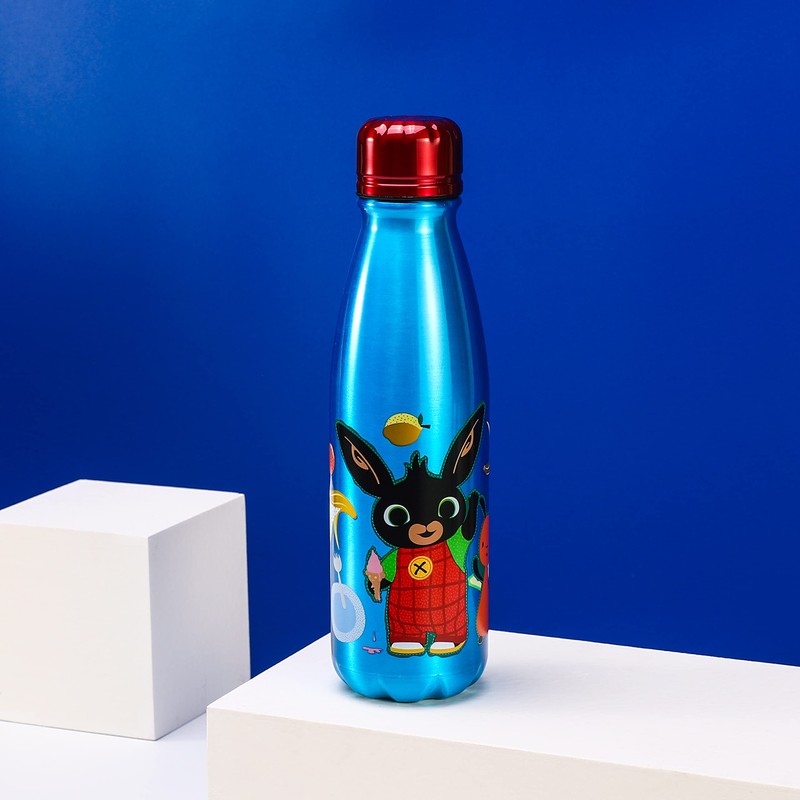 Bing 600ml Aluminium Water Bottle for Kids Childrens Back to