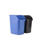 Rubbermaid Undercounter Small Trash Can, 2 Pack Blue and Black