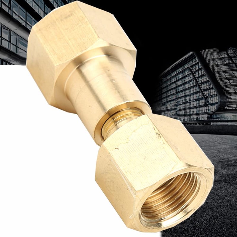 Lantuqib Cylinder Connector, CO2 Tank To Argon Regulator Nylon Washer