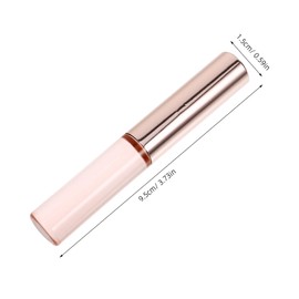 VICASKY 2pcs Nail Art Brush Applicator for Easy Manicure Precision Nail Powder Application Portable Design for Home and Professional Use