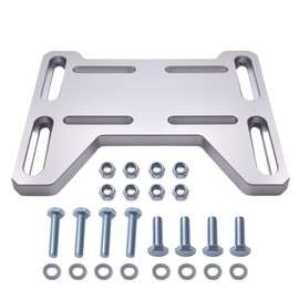 AKSGKGQ Adjustable Mini Bike Mounting Plate Adapter Bracket for 79cc 97cc 100cc Coleman CT100U CC100X Baja DoodleBug DB30 Motovox MBX10 MBX11 for Predator 212cc Tecumseh 4 Stroke Engine Parts