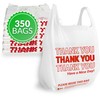 Reli. Thank You Plastic Bags (350 Count) (11.5" x 6.5"