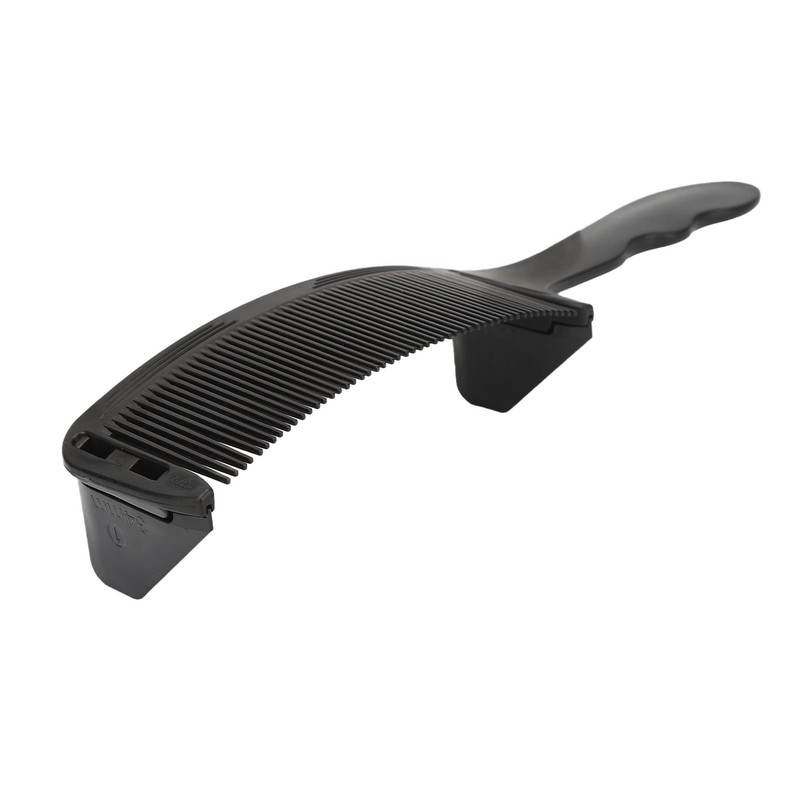 Curved Barber Clipper Comb Flat Top S Shape Professional Hairdressing