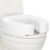 Vive Toilet Seat Riser for Seniors - Universal Fit -