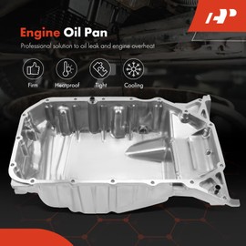 A-Premium Engine Oil Pan Sump with Drain Plug Compatible with Honda Civic 2012-2015 & Acura ILX 2013-2015, 2.4L Petrol